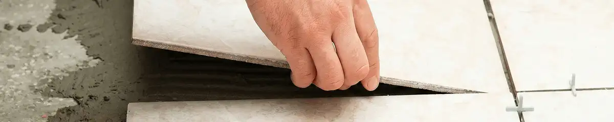 Professional installing ceramic tile floors in Columbia, SC