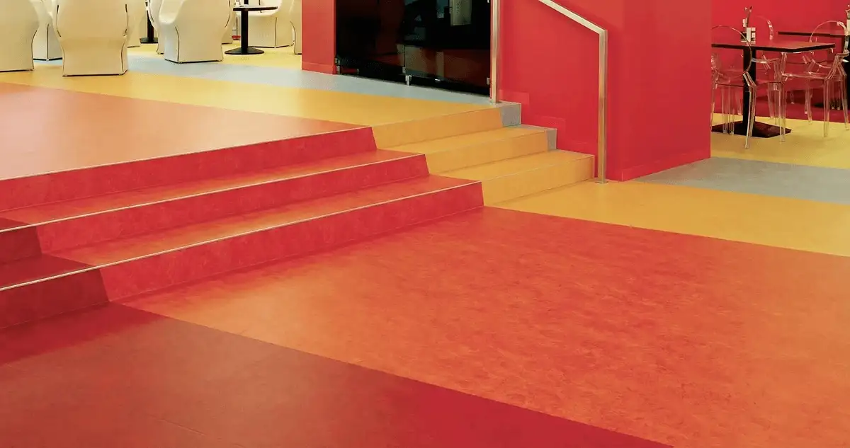 Snack bar with beautiful professionally installed linoleum flooring in Columbia, SC